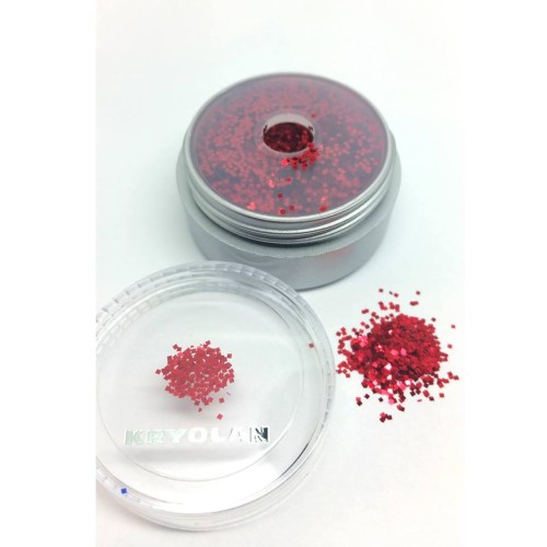 Kryolan Glitter  Bright Red (Kryolan Glitter 25/90 Bright Red)